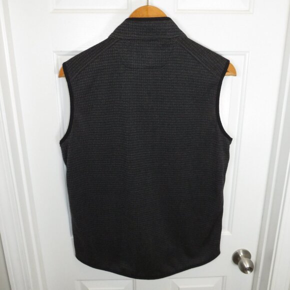 Proof Huckberry Trail Grid Fleece Full Zip Vest Size Small in Chromium NWOT - Picture 4 of 4